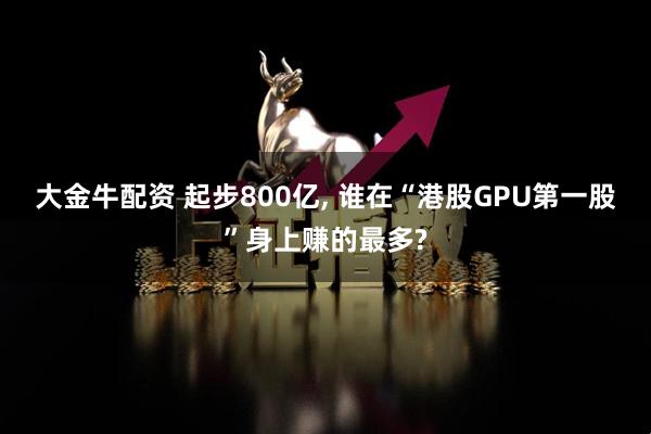 大金牛配资 起步800亿, 谁在“港股GPU第一股”身上赚的最多?